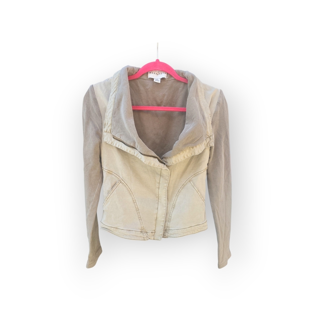 Marrakech Women's Tan Jean Jacket